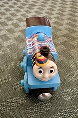 Thomas & Friends Birthday Party Wooden Train Engine Toy 2012