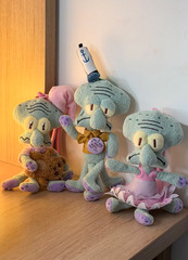 X11 Space A Day in the Life of Squidward Series Plush Confirmed Blind Box Hot