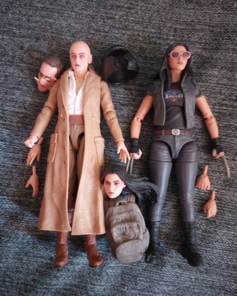 Hasbro Marvel Legends Cassandra Nova X-23 Figure Lot Deadpool & Wolverine X-Men