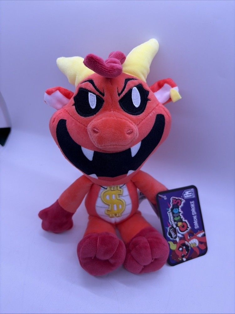 Simon Smoke Poppy Playtime Nightmare Critters 8″ Official Plush New w/ Tags