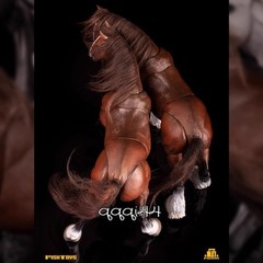 FishToys D20Studio HY010-16 Horse 1/12 Action Figure Simulation Model Kit Gifts