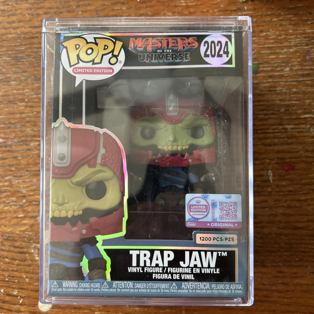 Funko Pop! 2024 Masters of the Universe Trap Jaw LEGENDARY LE /1200 IN HAND