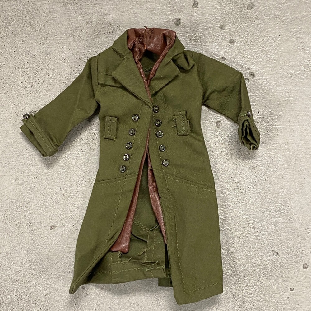 SU-LTC-MVOCK: Dark Green Wired Coat for Marvel Legends No Way Home Doc Ock