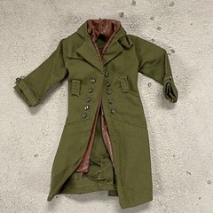 SU-LTC-MVOCK: Dark Green Wired Coat for Marvel Legends No Way Home Doc Ock