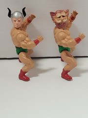 Vintage 80s Unbranded MOTU KO Bootleg Figures Lot Daton Hulka Galaxy Heroes