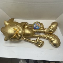 NEW Sonic The Hedgehog 21” Gold Metallic Collectible Pillow Buddy By SEGA