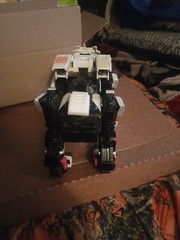 2002 Hasbro Tomy Zoids White Liger Zero Action Figure Robot Lion Tiger UNTESTED
