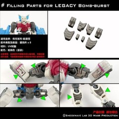 Filler Upgrade Kit For Legacy Skullgrin Crankcase Bomb Buss Clampdown Minerva
