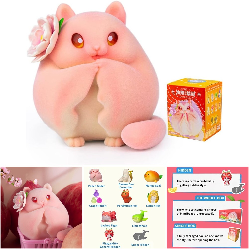 Fruit Fairy Series 8 Figurines Random Hidden Editions 2.8-3.9in
