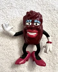 California Raisins PVC Figures Lot of 4 Vintage 1987 CALRAB