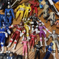 100+ 90’s loose action figure lot Snake Man Capcom Mega Man, Bandai, TMNT Marvel