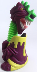Ghostbusters Nasty Neck Kenner 1990 vintage with Action Toy Guide