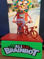 Chicleteira Bicicleteira– New Italian Brainrot Action Figure
