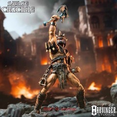 Harvinger Studios Savage Crucible Varnoks Unchained 1/12 Action Figure In Stock
