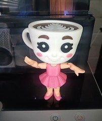 Ballerina Capuchina – Articulated Italian Brainrot Figurine Toy Kids & Adults