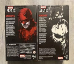 🔥Marvel Legends Daredevil: Born Again” Daredevil & Punisher Lot Of 2 Figures🔥