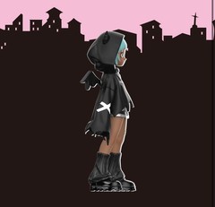 POP MART Peach Riot Witchy Punk Figures Vinyl Toy Gigi Poppy Frankie Witch Style