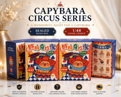 Capybara Circus Blind Box Sealed Figure A Wonderful Night 1:48 Chase Cute