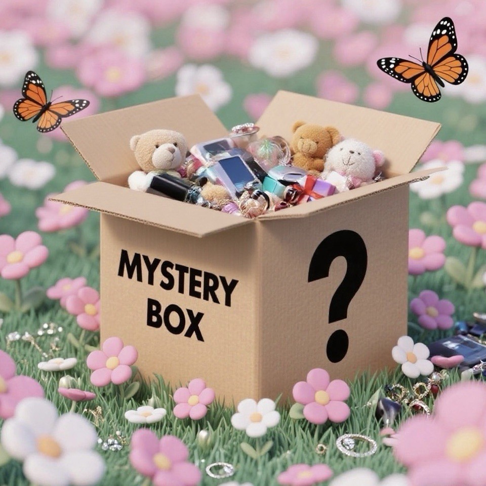 Mystery Gift Blind Box Birthday Holiday Christmas Surprise Useful Fun, Size S