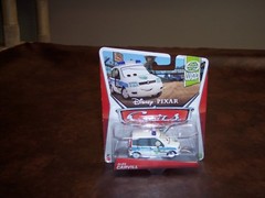 DISNEY – PIXAR – CARS – ALEX CARVILL – WGP – CARD OKAY CONDITION – NEW