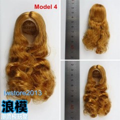 1/6 Artificial Hair Wig Cover For 12″ Female Phicen TBL JO Figure Head Body Toys