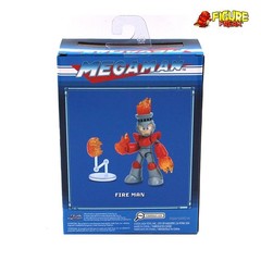 Jada Toys Mega Man 4.5″ Fire Man Figure 1:12 Scale