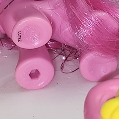 Hasbro My Little Pony Unicorn Figures Multicolored G4 Brushable Hair Lot of 7