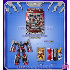 Metal Cardbot W 3 Set Savannard Boodwing Tachy Transformer Robot Korean Toy 2026