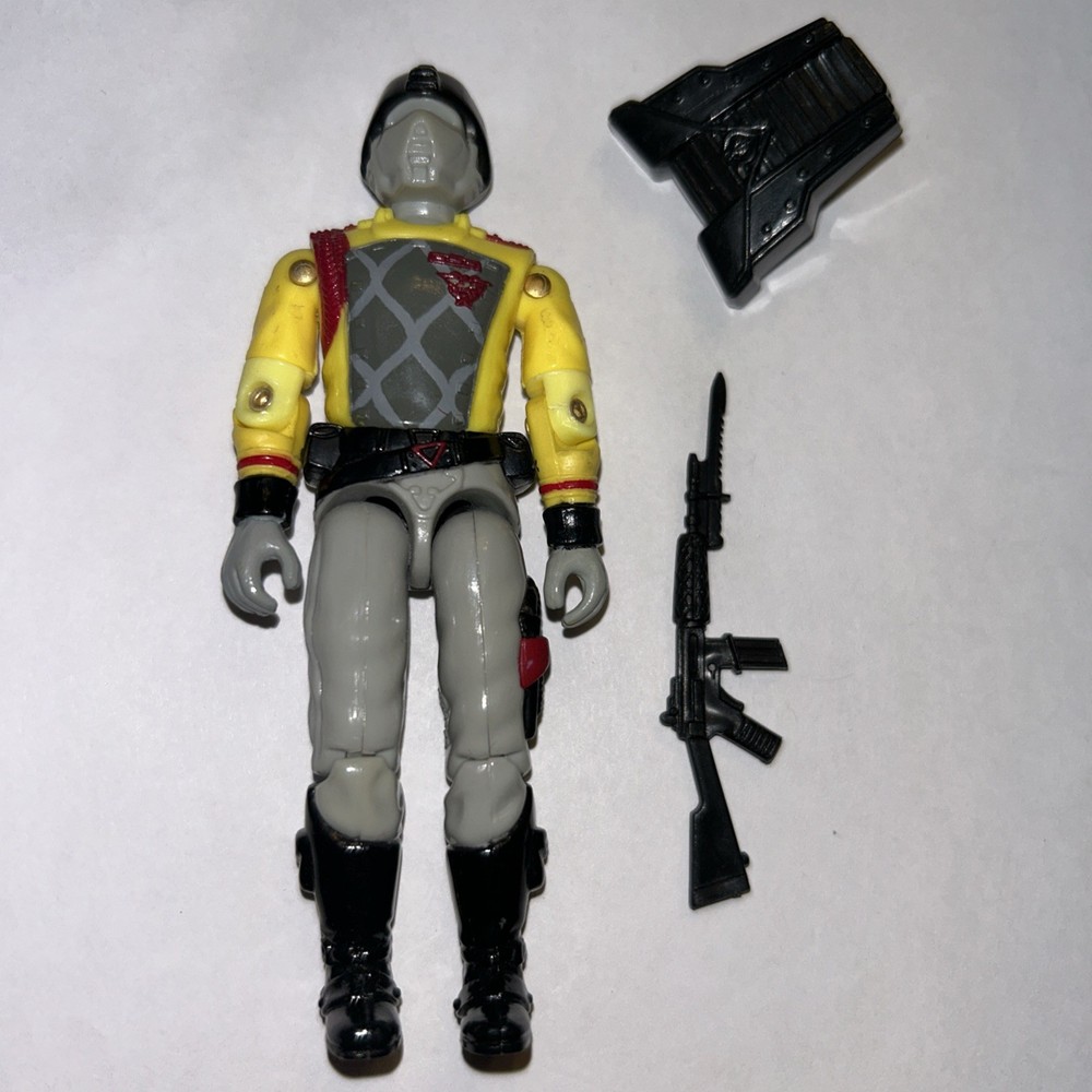 Vintage G.I. Joe Python Patrol Crimson Guard 1989 Action Figure Complete PC3