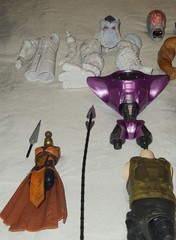 Action Figure Parts And Accessories Lot