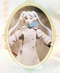 SP-FR-2PK: 1/12 custom winter outfits & travel case set for SHF Frieren and Fern