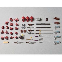 KAIYODO Deadpool Red Ver.2.5 Revoltech Amazing Yamaguchi Action Figure Toy New