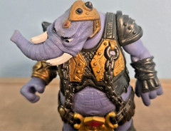 RARE TUSK Elephant Warrior Monster Chap MEI Beast Raiders 4″ Action Figure