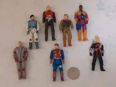 Kenner M.A.S.K. Vintage 1983-85 Lot Of 7 Action Figures Pre-Owned