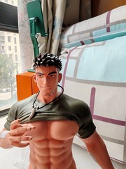 Worker Kevin Resin Statue 1/6 Scale Painted GK Model Decoration Figure Ornament