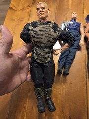 Lot Of 3 Max Steel GI Joe 12″ Actions Figure Cyborg Psycho More With Clothes 90s