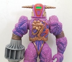 (Complete) Loose 1986 Hasbro 6.75″ Inhumanoids Earth Corps “Auger” Action Figure
