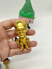 The Office Mini Figures Phatmojo – Lot of 7- GOLD DWIGHT & One Funko Elf Figure