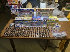 NBA Teenymates Lot Of 202 Figures,tins,puzzles,and Collectors Box. Series 4 Set
