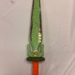 Vintage 1990 Teenage Mutant Ninja Turtles TMNT Leonardo Sewer Force Sword