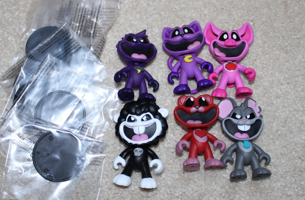 McFarlane Toys Poppy Playtime Critters SET 6 Common Blind Box Figures