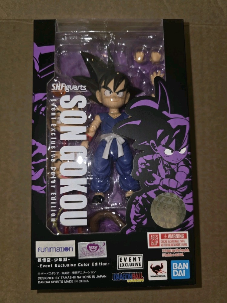 S.H.Figuarts Kid Goku Event Exclusive Color Edition Dragon Ball Bandai SHF