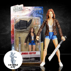 Vitruvian H.A.C.K.S. Basics Zombie Fighter 4″ Action Figure – Carded Collectible