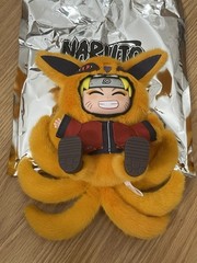 EAKI Naruto Shippuden Cute Beast Party V2 SECRET NINETAILS Top Toy Plush Pendant