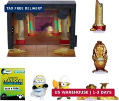Illumination’s Minions & Monsters Mummy Temple Sound Stage, 3 to Collect and Con