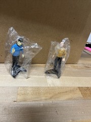 Hamilton Gifts 4 Inch Capt Kirk & Mr. Spock. Star Trek Figures. NIP Box 281