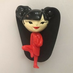 Subway Xia Lin Showdown Kimiko Twirler 2004 Kids Meal Action Figure Toy RARE HTF