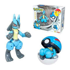 Pokemon Ball Deform Mewtwo Figure Pokeball Action Figurine Pikachu Charizard Gen