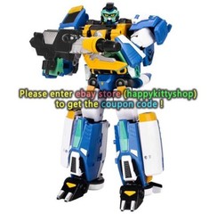 Metal Cardbot S Transform Action Figure Cop Police Car Vehicle Robot Toy For Boy