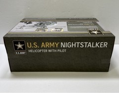 U.S. Army Nightstalker Helicopter with Pilot with Lights & Sounds